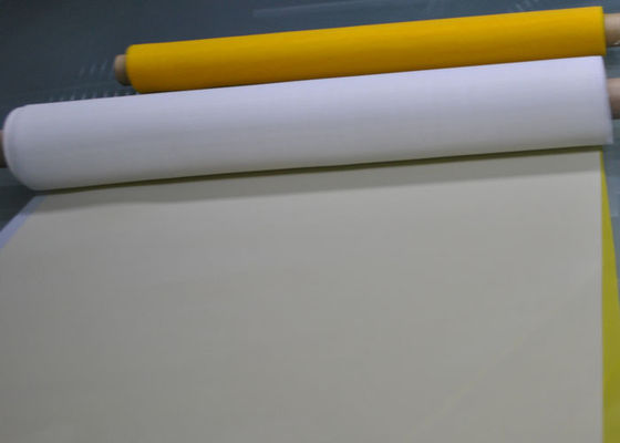 90T Polyester Screen Printing Mesh 48 Mikron untuk Pencetakan Kaca