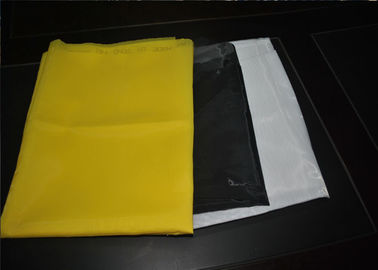 Harga yang bagus Layar High Mesh Polyester 120 Tensile Tinggi Dengan Tahan Asam, Warna Kuning on line