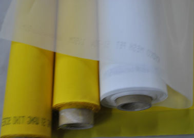 Harga yang bagus 55 Thread Diameter Polyester Printing Mesh 64 Count Dengan Elastisitas Rendah on line