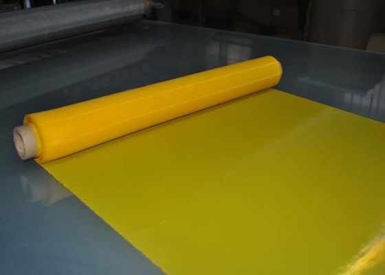 Sertifikasi FDA Putih Polyester Sablon Mesh Untuk Pencetakan PCB