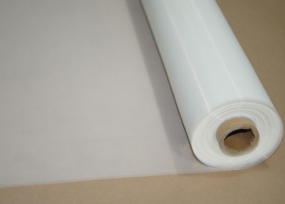Disesuaikan Sablon Kain Mesh 74 Inch Untuk Elektronik, Warna Putih / Kuning