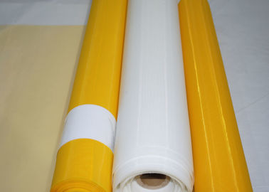 Harga yang bagus 230 Mesh 100% Poliester Kain Baut 63 Mikron, Presisi Tinggi on line