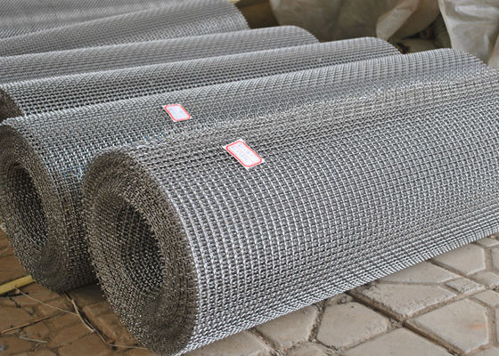 304 Stainless Steel Wire Mesh Tenun Untuk Pengayakan Tambang, Ukuran Kustom