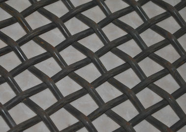 Harga yang bagus Tugas Berat Carbon Steel Crimped Sheet Wire Mesh Untuk Pengayakan Batubara / Konstruksi on line