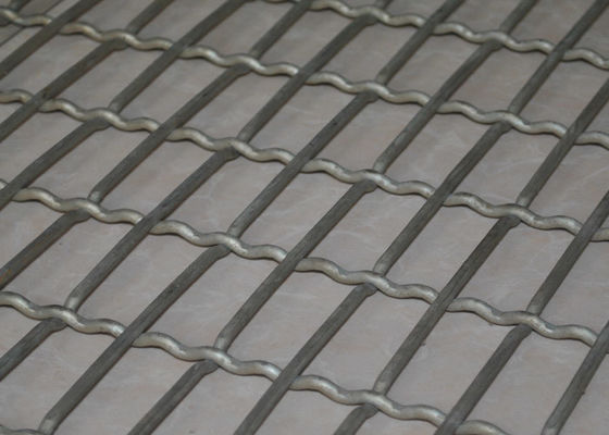 Kunci Crimped Weave Stainless Screen Mesh Untuk Budidaya Babi, Tahan Korosi