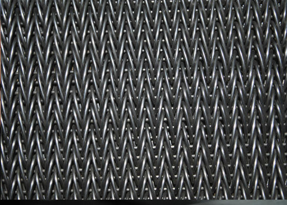 Kustom Conveyor Belt Spiral Wire Mesh Untuk Roti Bakar / Pengeringan Oven