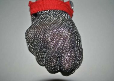 Harga yang bagus Sarung Tangan Safety Steel Mesh Pelindung Untuk Memotong Daging, Anti Korosi on line