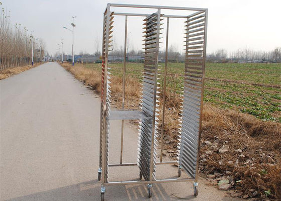 Trolley Rak Stainless Steel 201 Roti Disesuaikan Untuk Rumah