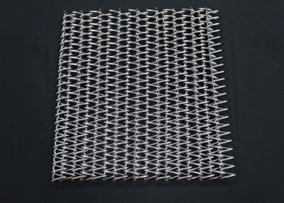 Harga yang bagus Sabuk Konveyor Wire Mesh Datar Food Grade Kustom 201 Logam Baja Tahan Karat on line