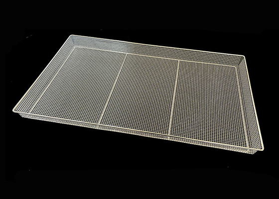 Food Grade FDA Wire Mesh Drying Tray 304 Stainless Steel Untuk Buah Sayuran