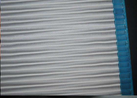 Papermaking Plain Weave Polyester Mesh Belt Dengan Spiral Dryer Screen Untuk Pengeringan