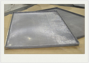 Harga yang bagus Makanan Baking Sainless Steel Wire Mesh Tray Dengan Permukaan Mesh Untuk Menyaring on line
