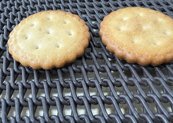 Talian pembersih mesh kawat ukuran disesuaikan Tergulung Baking Oven Talian untuk baking