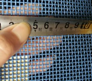 Harga yang bagus Blue Square Hole Polyester Mesh Belt, Industri Makanan Pengeringan, Pencucian Dan Konveyor on line