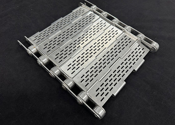 Piring beban berat Link Karbon Steel Stainless Steel Chain Plate Conveyor Belt