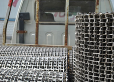 Harga yang bagus Pengolahan Makanan Wire Mesh SS Conveyor Belt Untuk Pendinginan Dan Pembekuan on line