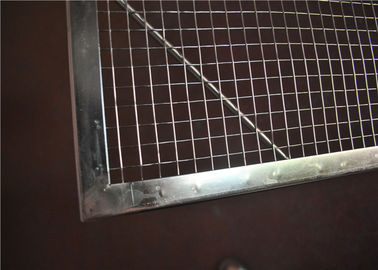 Harga yang bagus Stainless Steel Wire Mesh Tray Ringan Dengan Tahan Panas FDA SGS on line