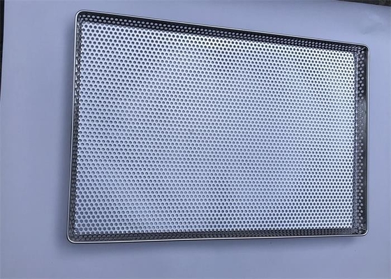 Harga yang bagus Ukuran yang disesuaikan Makanan Grade Pengeringan Perforated Baking Tray Baja tahan karat Untuk Oven on line