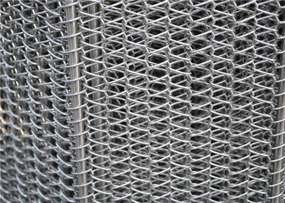 304 316 316L 430 310 Conveyor Belt Stainless Steel Wire Mesh Dengan Tahan Chian Alkali