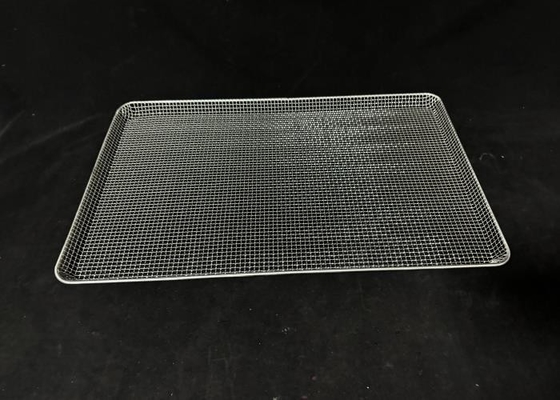 Harga yang bagus Baki Pengeringan Stainless Steel yang Disesuaikan Baki Anyaman Wire Mesh Baki Dehidrator Makanan Untuk Pengeringan on line
