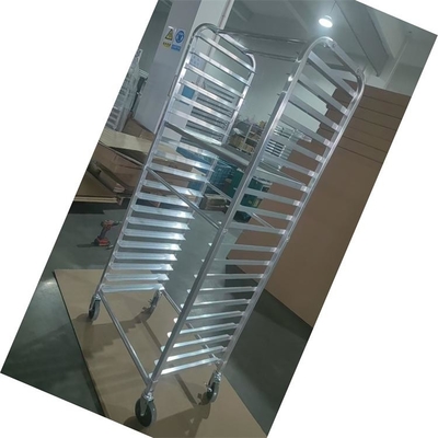 Bakery Cooling Rack Baking Tray Trolley Aluminium Alloy Cooling Rack Bakery Cart Untuk Baking Dengan Roda