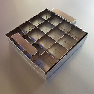 Harga yang bagus Custom Size Cake Chocolate Brownie Pan Cutter 304 Stainless Steel on line