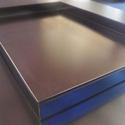 Heavy Duty Custom Size Baking Pan Tray 304 Stainless Steel Untuk Oven