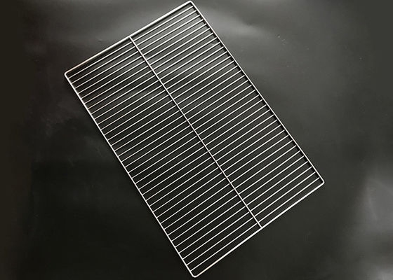 Harga yang bagus Baki Panggangan Jaring untuk Piknik Luar Ruangan Berkemah Tahan Lama Stainless Steel Pendingin Makanan on line