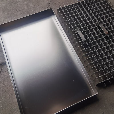 Harga yang bagus Loyang Panggang Oven Stainless Steel 304 Ukuran Kustom Dengan Pemotong on line