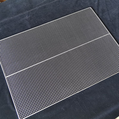 Suhu Kerja Tinggi 304 stainless steel Wire Mesh Cooling Rack Metal Tray untuk Kue Roti Baking
