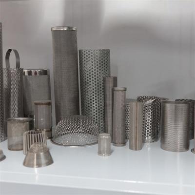 Harga yang bagus Stainless Steel Perforated Filter Basket Pipe/Wire Mesh Cylinder Filter Tube/Perforated Strainer Basket on line