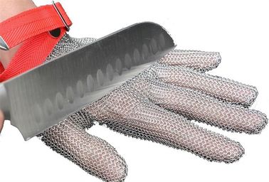 Harga yang bagus XXS-XXL 304L Perlindungan Keselamatan Stainless Steel Mesh Safety Gloves Untuk Butcher High Cut Resistance on line