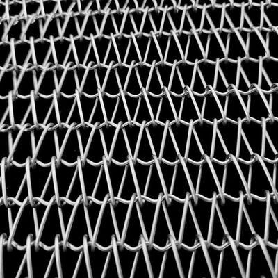 Harga yang bagus Pemrosesan Makanan Suhu Panas tortilla press Oven Furnace Carbon Spiral Wire Metal Conveyor Stainless Steel Mesh Belt on line