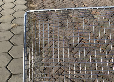 Harga yang bagus Ukuran Disesuaikan Wire Mesh Basket Tray Tahan Panas Untuk Dehidrasi on line