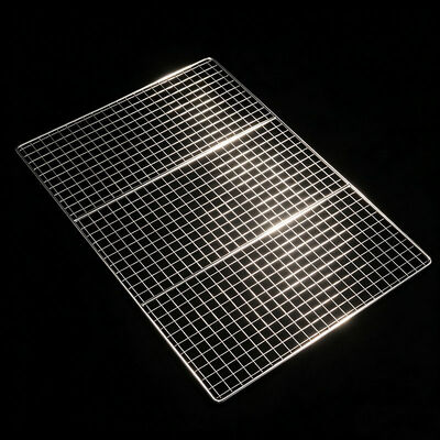 Bahan makanan Baja tahan karat Sus 304 Wire Mesh Oven Dehydrator Tray Pengeringan Kue Rentang pendingin roti untuk Baking Daging Sapi Jerky