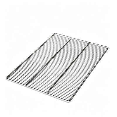 Industri Komersial Besar Logam Baja Tahan Karat 304 316 Wire Mesh Panggangan Roti Rak Kue Ratary Ukuran Khusus Rak Oven Kawat