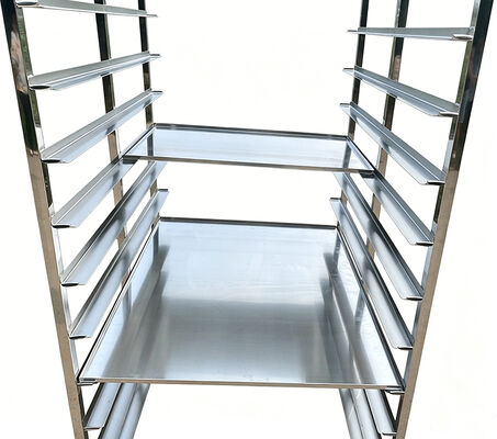 industrial steaming Heavy Duty Oven Cake Bakery 800x600mm 32 15 tier 60x40 16 tray Stainless Steel 304 trolley bun pan rack