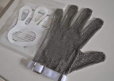 Harga yang bagus Sarung Tangan Safety Chainmail Stainless Steel Bekerja Bekerja untuk Pembantaian on line