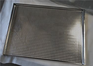 Harga yang bagus Baki Wire Mesh Stainless Steel yang tahan lama untuk industri makanan, tahan panas on line