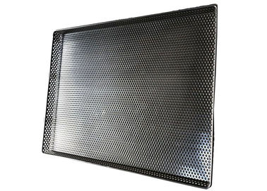 Harga yang bagus 600 * 400mm Berlubang Wire Mesh Baking Tray Bread Pans Untuk Oven SGS Terdaftar on line