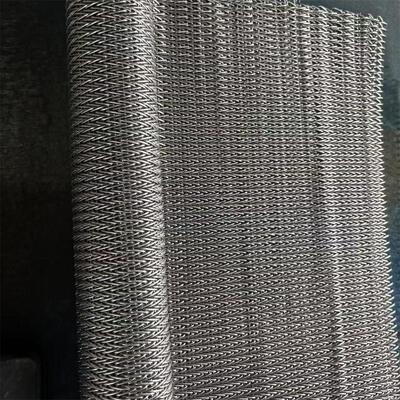 Sabuk Konveyor Tenun Keseimbangan Senyawa Baja Tahan Karat 310S Suhu Tinggi untuk Tungku Annealing 1150C