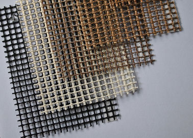 Harga yang bagus 2x2.5mm Putih Coklat Hitam Ptfe Mesh Conveyor Belt Untuk Konveyor Makanan on line