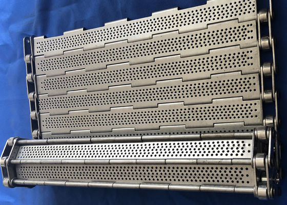 Chain Link Plate Plat Berlubang Mesh Sabuk Stainless Steel Wire Mesh