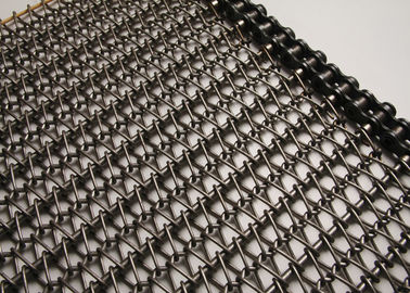 Harga yang bagus Kualitas Tinggi Tahan Panas Stainless Steel Wire Mesh Bakery Flat Conveyor belt Chain untuk industri makanan on line