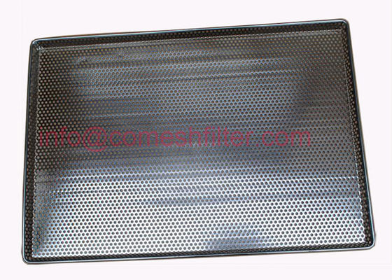 304 Food Grade berlubang loyang Wire Mesh atau pengeringan baki Stainless Steel