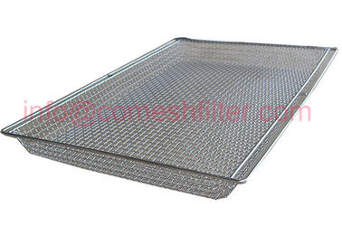Harga yang bagus Berlubang Wire Mesh Tray Bakery Oven Pan Lembar Pan Ukuran Disesuaikan on line