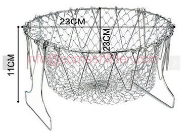 Harga yang bagus Lipat, Bilas Steam, Deep Fry Chef Basket, Magic Basket Sertifikat FDA on line