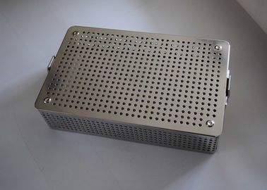 Harga yang bagus Sterilisasi Sheet Lembaran Logam Medis Stainless Steel 38x30x5cm on line