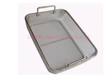 Harga yang bagus 304 316 Grade Stainless Steel Basket, Keranjang Wire Mesh Untuk Penyimpanan on line