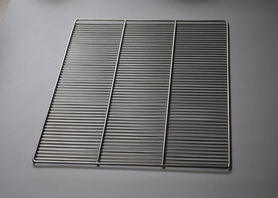 Persegi panjang Stainless Steel Oven Jaringan Kawat Kue Rak Pendingin Disesuaikan